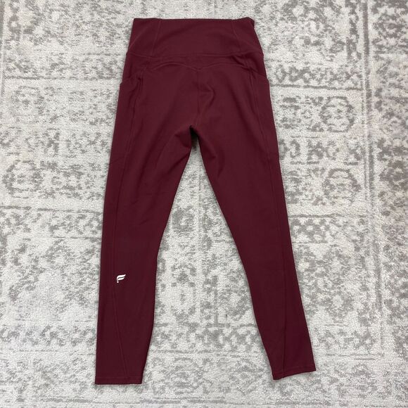 Fabletics Leggings Oasis PureLuxe High-Waisted Red Leggings Women's Size Small - Picture 2 of 7